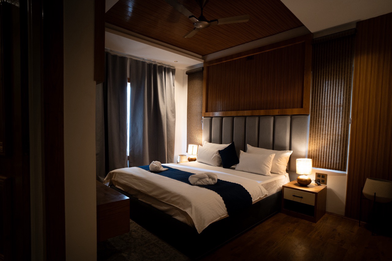 Deluxe Room — bedroom view